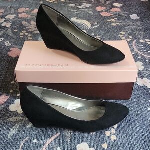 Bandolino Suede Wedge Heels